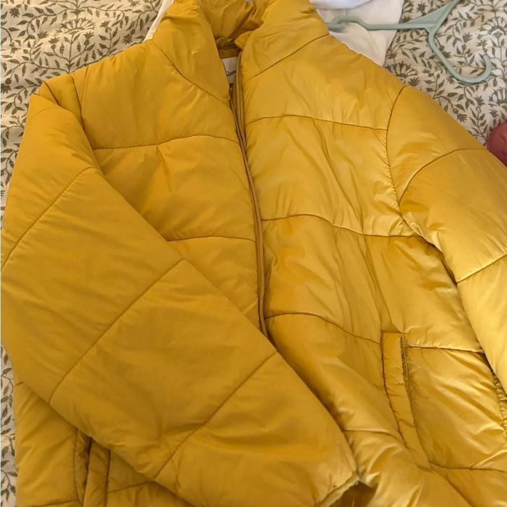 Yellow Puffer Jacket